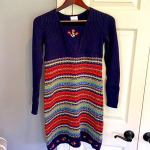 Girls knit dress
